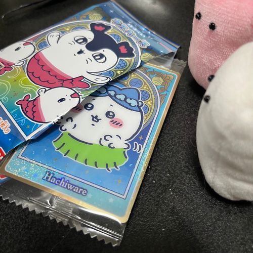 カードは 「ハチワレ」でした！