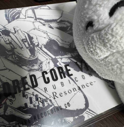 ゴロニャン！（アーマードコア6のオーケストラCDが届きました！　お休みの日にゆっくり聴こうと思います。うれしいですね）