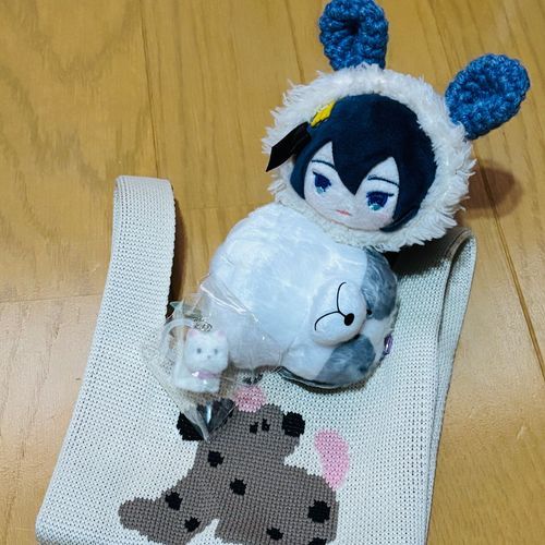 さいきんのおきにいりは、かぷせるといのわんこぐっず🐕