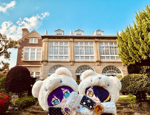 マヨぬ「ヒィ…🩷（今日はお頭とValkiryの衣装展示を見に行ってきました…🩷）」

いつしの「にににににんにござっにん！（どれも素敵でござったな！）」