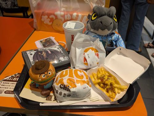夜ごはんは、バーキンだよ✨️🙏✨️