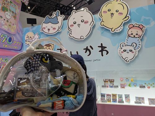 ちいかわブースも有ったぜ。
ただし、ブースは小さめだったけどな…（；^ω^）