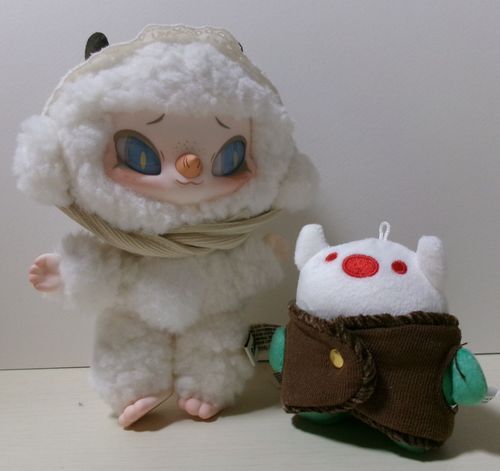 SIINONOがお洋服を貸してくれたよ！
もしかして、ぴったりかも？
かわいいって！！