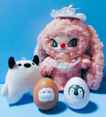 シノノ「卵が二つ……生まれるのは、ええと」
ボー「ヒヨコさんです✨」
シノノ「雛鳥……なのは合ってるのかなぁ。雛イエティ？」