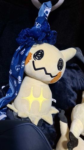バンダナとシュシュでハロウィン風〜✨️
最高に似合ってる！かわいい！！！！
バンダナの結び方はまったく知らなくてなんちゃってだけど……
ちゃんと調べたらまた結び直そうね