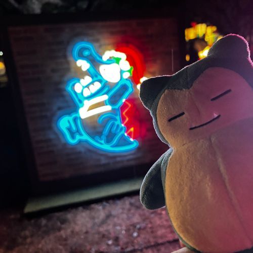ゴンゴン！
（ほぼ去年のイルミネーションだ！）