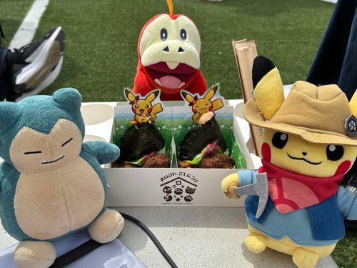 はじめてのポケパーク
食べ物が美味しすぎて、ほとんど食べてばっかりだったね。