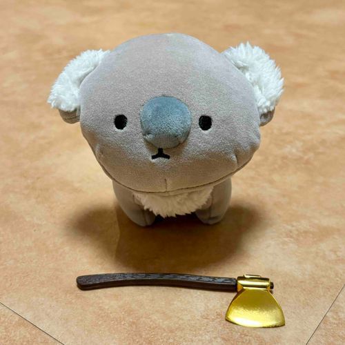 え、斧？落としてませんよ…
何ですかこれ。
ブッシュドノエルに付いてきた？
なるほど。