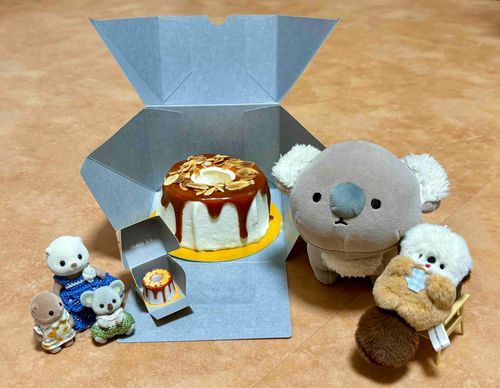 らっこあら会で新年会をしました。
MERCER bisのケーキ美味しかったです！