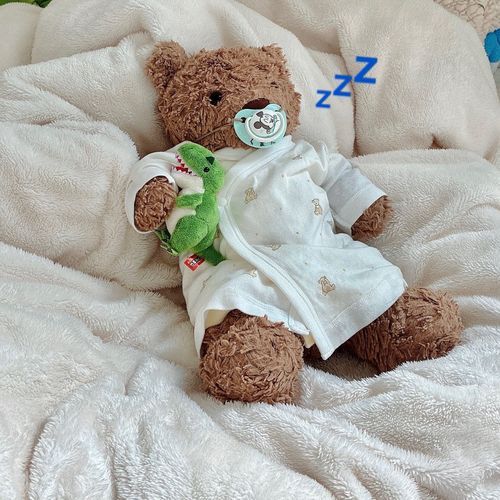 赤ちゃんの気分になっているみたいです😄🐻️💓‪どんな夢をみてるのかな？？🥰