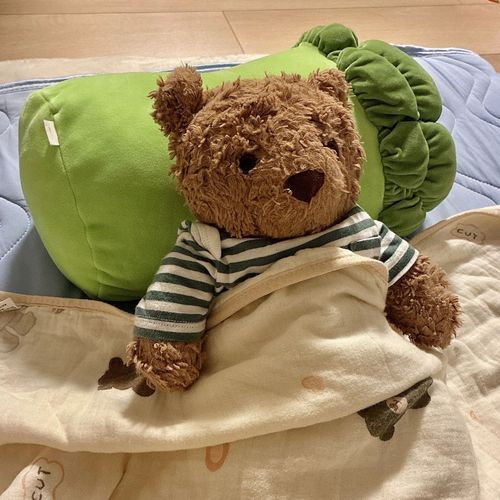 「みんなぁ〜おはよ☀️おひさしぶり✨
げんきしてたかなぁ〜？おれっちは、げんきいっぱい！きょうも みんながシアワセな1にちを おくれるよーに🌟⋆꙳」
