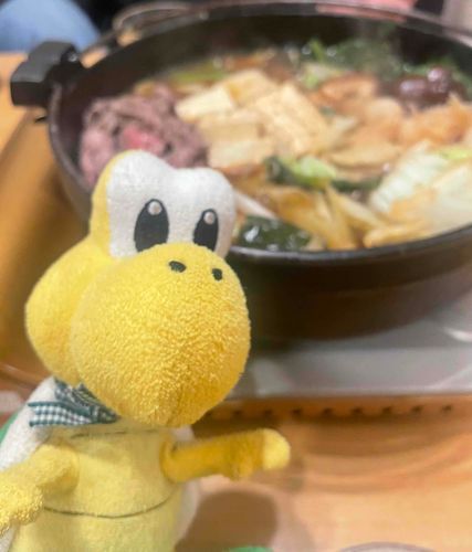 2023年さいごのごはんはすき焼きノコ！
良いお年をノコ〜！！🐲🐲