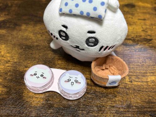コンタクトケースもかわいいよね