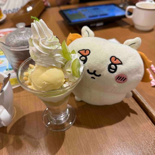コラボしてるココスにいってきたけどおそかったみたい🥲🥲
マスカットのパフェたべた😚👍🏻