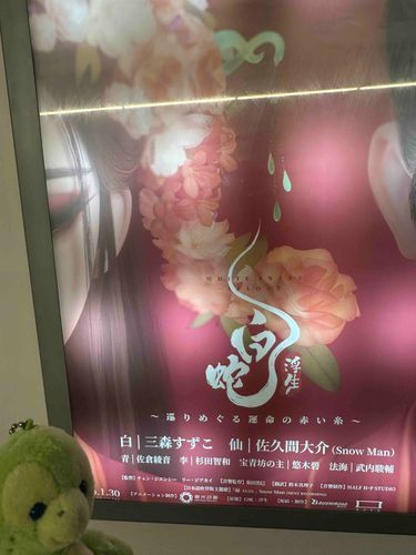 映画「白蛇:浮生」を見てきました。近くの映画館ではやってなかったのでちょっと電車に乗って行ってきたよ！
とても良かったです♪