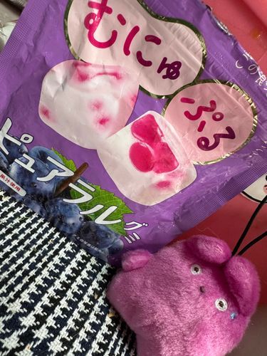 カバヤ食品の「むにゅぷる」ピュアラルグミ
販売終了ですよ！見かけたらぜひ🤍
