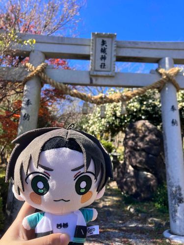 おにくのまえに
おまいりのぜ‼️
