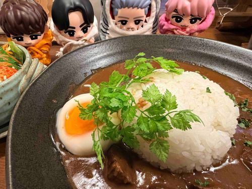 おしゃれなカフェでカレー食べたっ(^^)