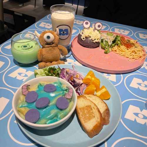 モンスターズインクカフェに行ってきたよ～Ⓜ️
グラタンおいしかった！