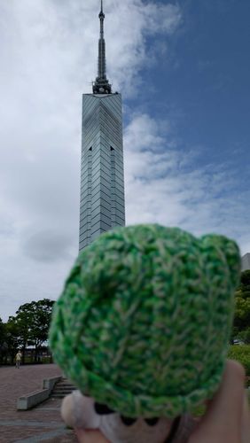 福岡タワー、大きいなぁ
いつか登ってみたいなぁ
うちはだれも登ったことないんだよなぁ