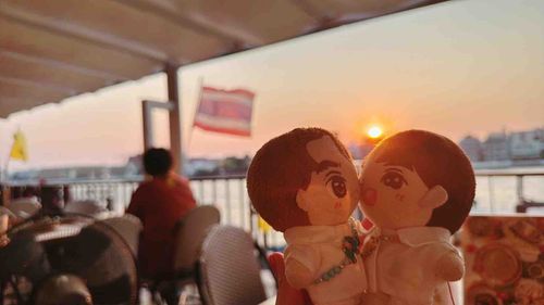 今年入ってすぐくらいにいちねんぶりの里帰り✈️🇹🇭
やっぱチャオプラヤー川に沈む夕陽はきれいだったな🌇✨

🩵わっと&たいん💛
