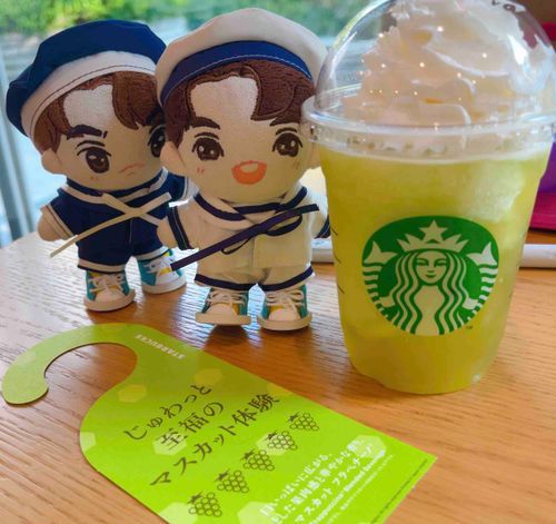 マスカット！爽やかな夏の味がした！
🩵わっと&たいん💛