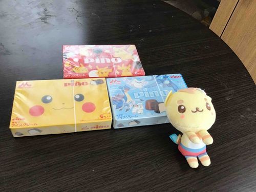 ピノ食べる！
