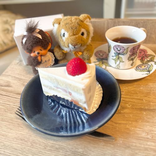 今日はおうちカフェなんだぁ🐯🍰☕️