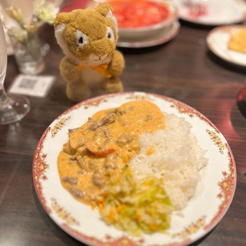 ビーフストロガノフだよぉ🇷🇺🐯