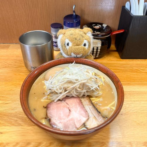 味噌ラーメンだよぉ🍜🐯🍜