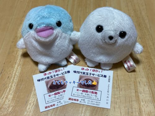 前回の投稿の続き(瀬佐味亭編)

茶玉子のサービス券ももらいました。

有効期限など店主のユニークさと優しさが溢れ出ていて何度も行きたくなるお店です。