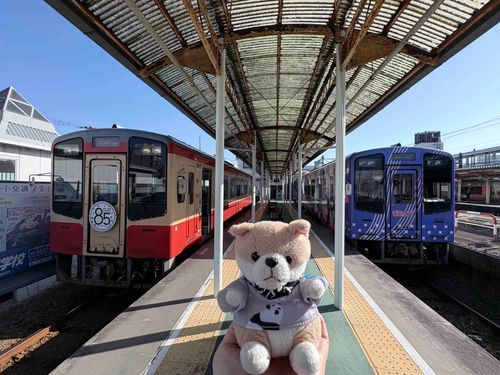 天竜浜名湖鉄道です！
西に行くにつれて気温が上がっている気がします…
