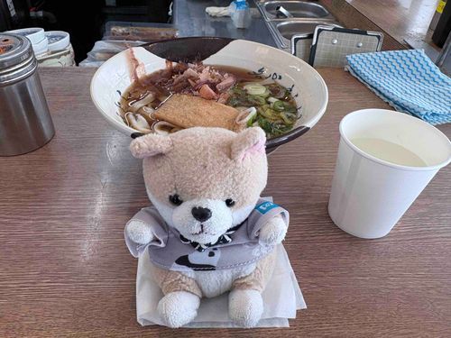 名古屋駅ホームできしめんを食べました🍜