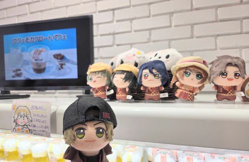 ドンレミーさんで仕事中の巻緒たちに会いに行ってきたッス‼️マンゴー杏仁うまかったな〜🥭