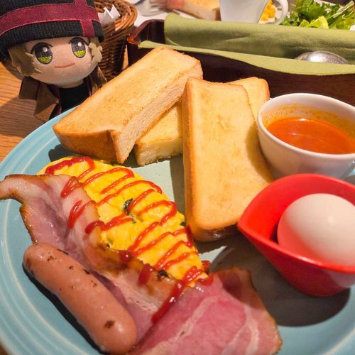 おはようございます‼️☀️
今日はいよいよライブッスね‼️
自分は師匠と配信で観るッスよ〜‼️大きい道流にも差し入れしてきたッス🎶🌮😋