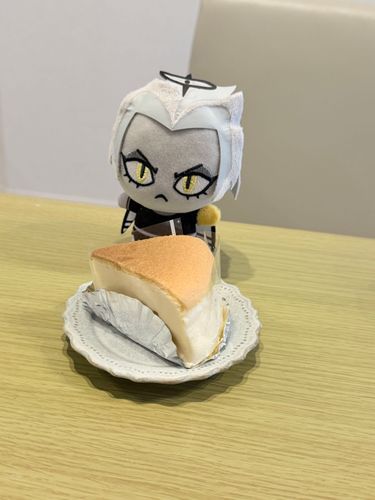 今日のおやつはチーズスフレです