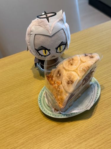 今日はちゃんと人間用のタルトだよ。