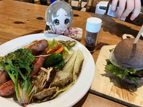 グリル野菜が美味しかったですわ〜！
