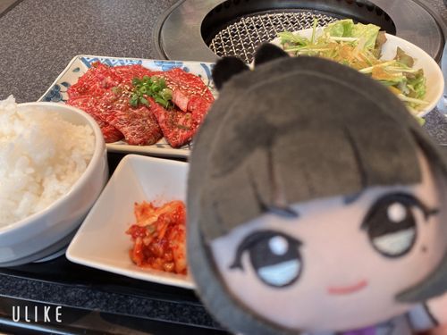 焼肉に連れてきてもらったぞ！