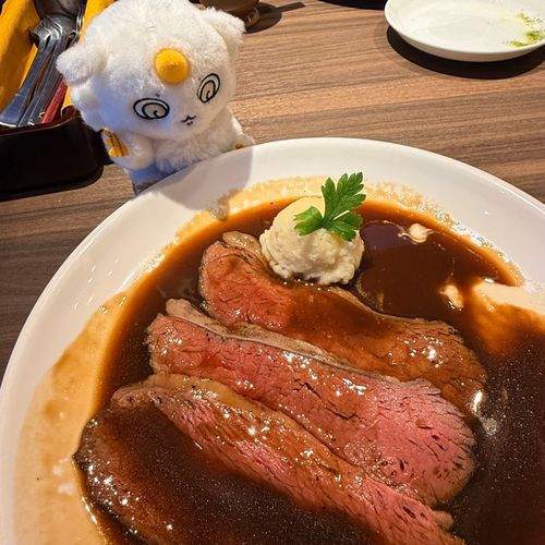 お肉食べて元気！
