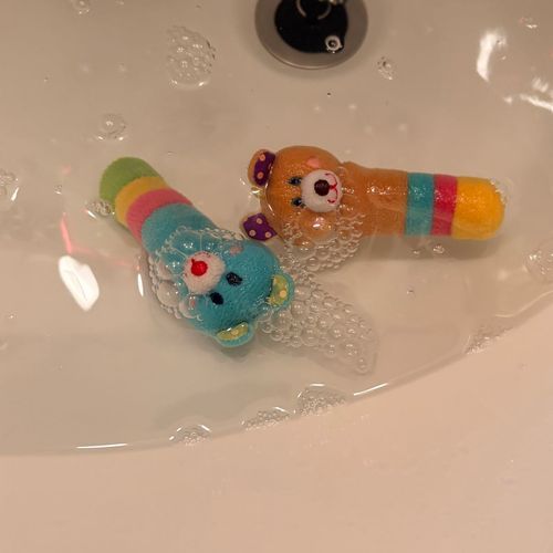 くさおたちずっと風呂キャンしてましたが、ようやくおふろに入りました！