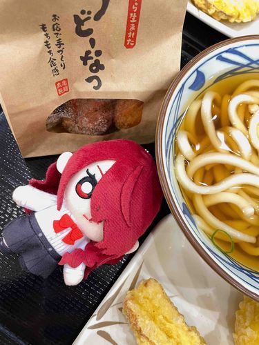美鶴、これがうどんだよ