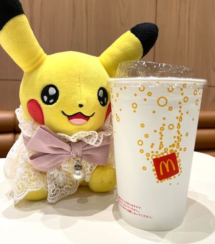 ピカチュウラテ売り切れだったね