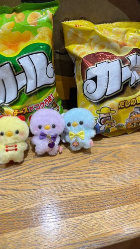 お出かけした場所に気になってたお菓子あったよ〜!!1部の地域では販売されてないから少し珍しい!!
このお菓子だっいすきだからもっと販売して欲しいなぁ...
今日写ってる子はお友達の子と一緒に撮ったよ!!