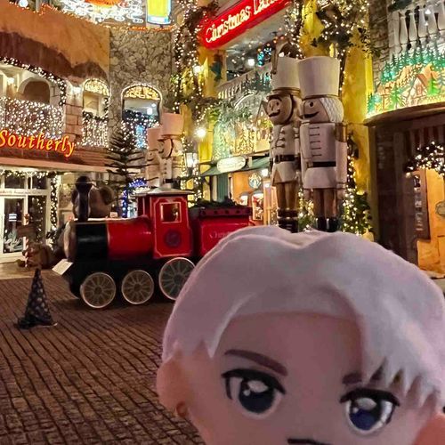 自撮りむずかし…