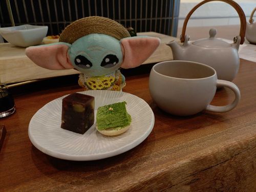 🍡🍵とよもぎ餅。