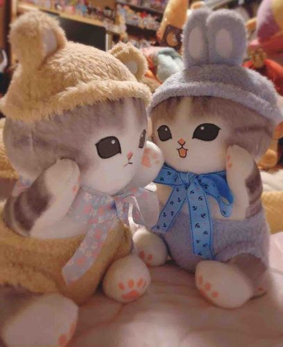 みんなっひさしぶり！！！！
うさにゃんたち はね まいにち げんき だよっ！！！
あのね おねーちゃんがね ふわもこのあんどろいど でないかな っていってたの
ふわもこのあんどろいど どこにあるの？しってる？