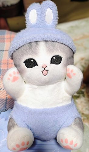 もし かなしいこと があったら、からだ を きれいにしよって おねーちゃん よくいってるんだ！ 
このあいだね うさにゃん ふきふきしゃんぷー してもらったよ〜！！！
スウスウして フワフワするよ〜！