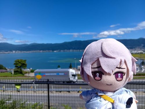 ユーザーさんとユーザーさんのおかあさんとおでかけしたよ
琵琶湖はいい天気！