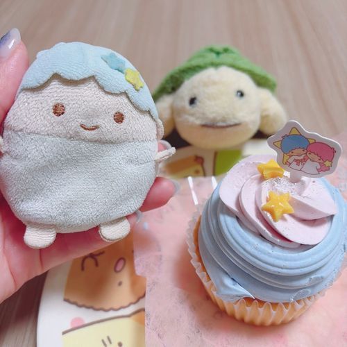 不二家とキキララのケーキ
明日はウチのタマゴのキキくんの
お誕生日🎉 おめでとう！！